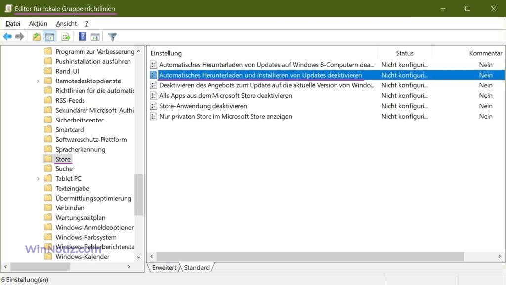 Windows Store Automatische App Updates Deaktivieren Winnotiz