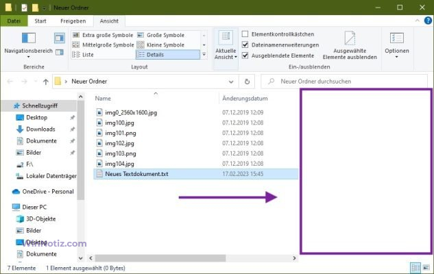 Pdf Vorschau Explorer Windows 10 64 Bit Ein- und Ausblenden des Vorschaubereichs im Windows Explorer - WinNotiz.com