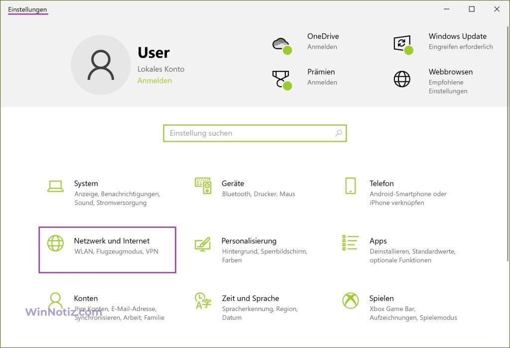 Flugzeugmodus Lässt Sich Nicht Deaktivieren Windows 10 Flugzeugmodus aktivieren oder deaktivieren - Windows 10 - WinNotiz.com