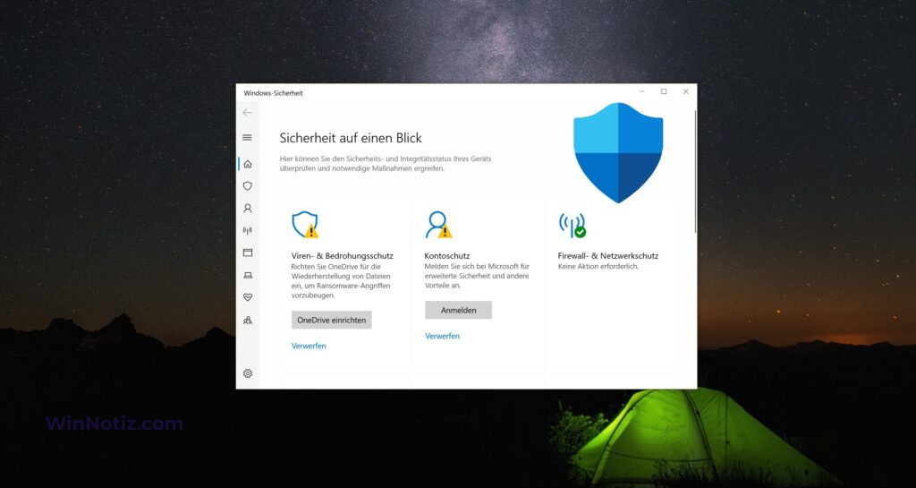 Windows Sicherheit Lässt Sich Nicht öffnen App „Windows-Sicherheit“ öffnen: Windows 10 - WinNotiz.com