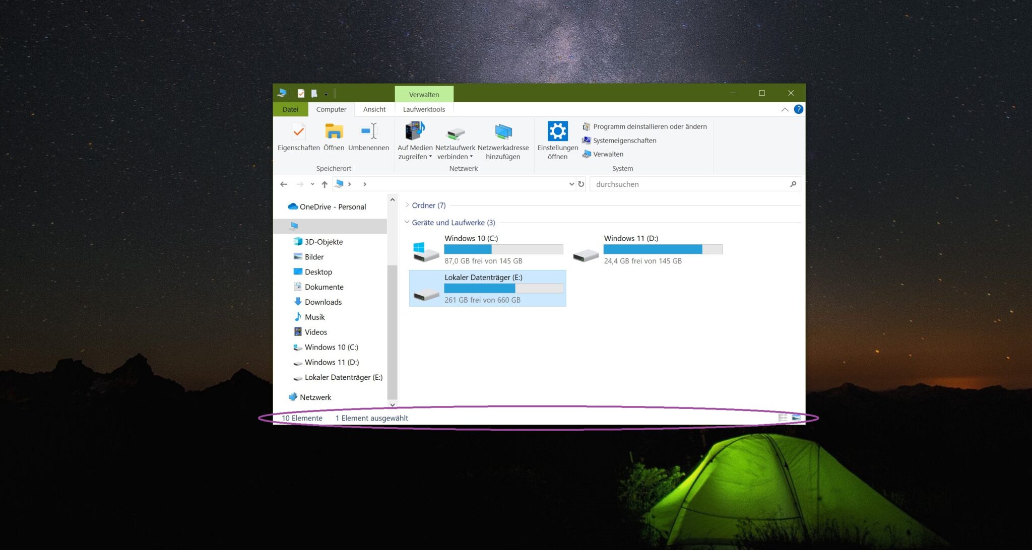 Energieschema "Ultimative Leistung" aktivieren in Windows 10