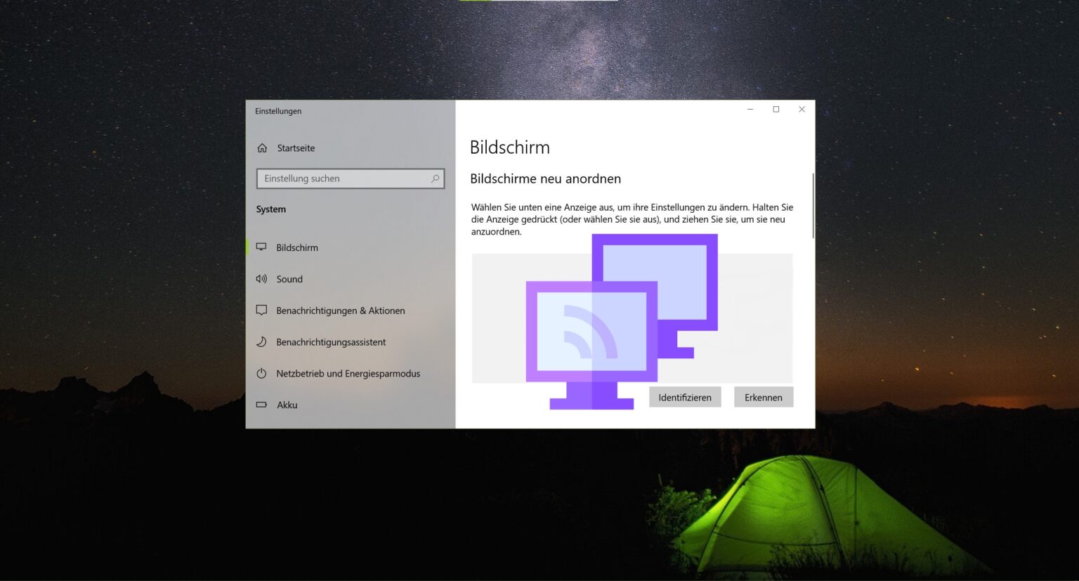 KONFIGURIEREN DER WINDOWS TASKLEISTE MITHILFE VON intelligence overview
