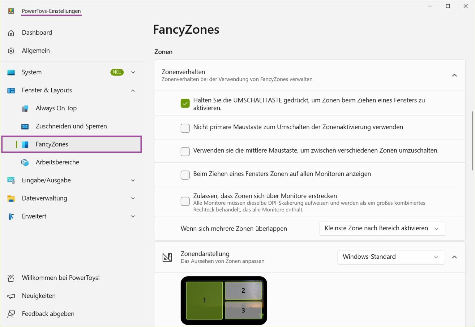 Programm auf einem bestimmten Monitor starten: Windows 10/11 - WinNotiz.com